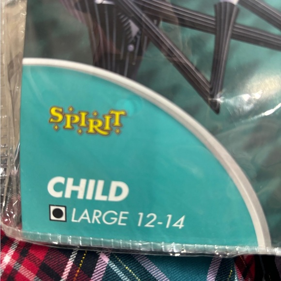 NIB Nightmare Before Christmas Sally Halloween Costume child large 12-14 - Picture 6 of 7